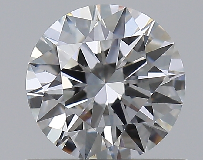 0.63 CaratG-VS2 EX Cut Round Diamond