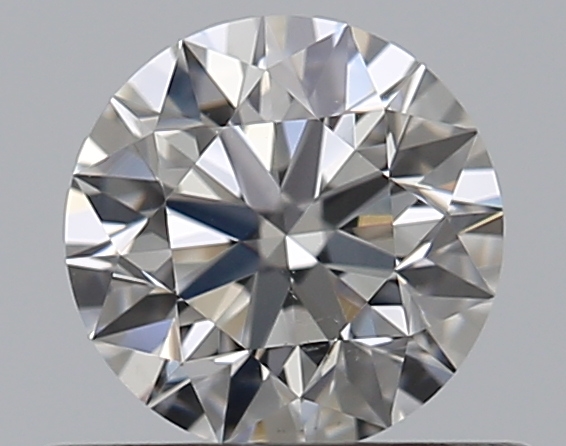 0.43 CaratF-SI1 EX Cut Round Diamond