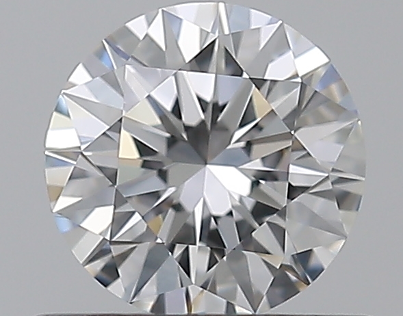 0.5 CaratE-VVS1 EX Cut Round Diamond