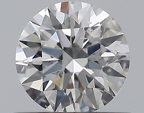 0.5 CaratF-SI2 EX Cut Round Diamond
