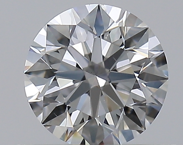 0.5 CaratF-VS2 EX Cut Round Diamond