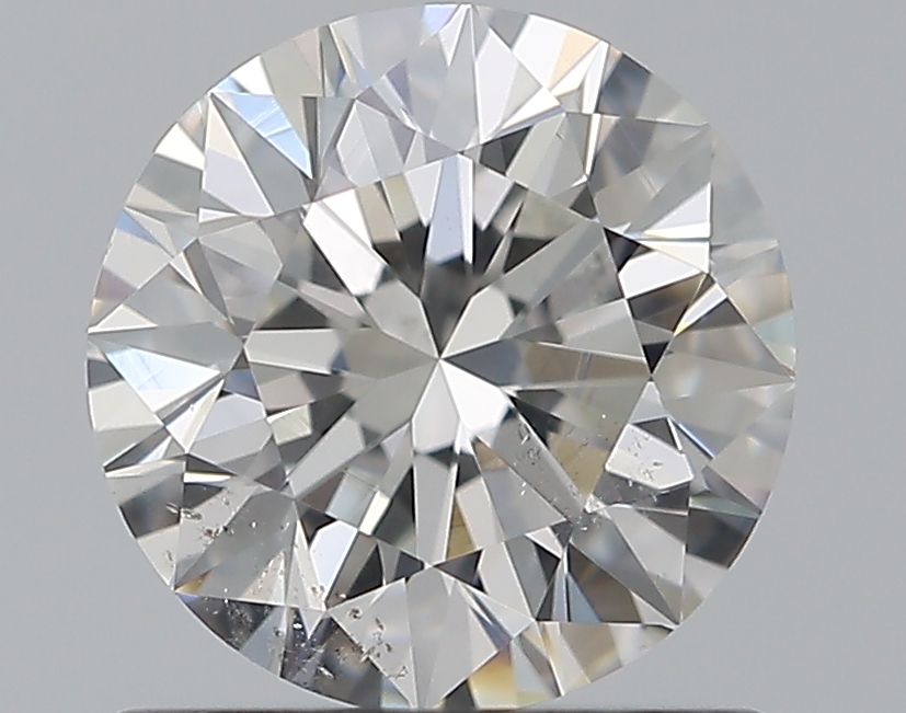 1 CaratG-SI2 EX Cut Round Diamond