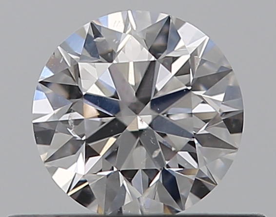 0.41 CaratE-SI2 EX Cut Round Diamond
