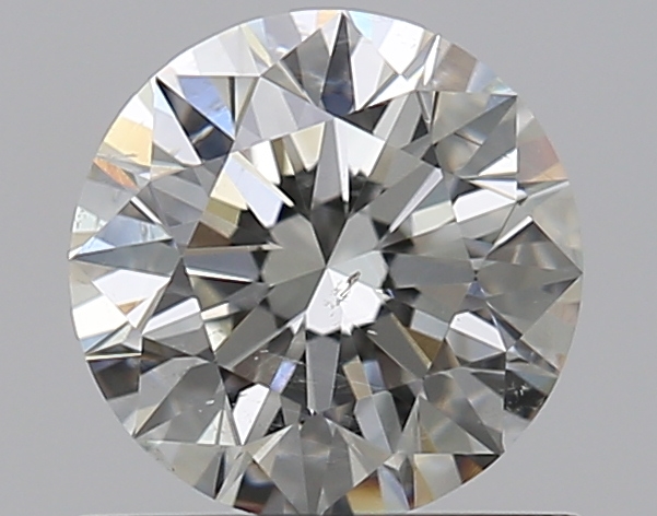 0.8 CaratJ-SI2 EX Cut Round Diamond
