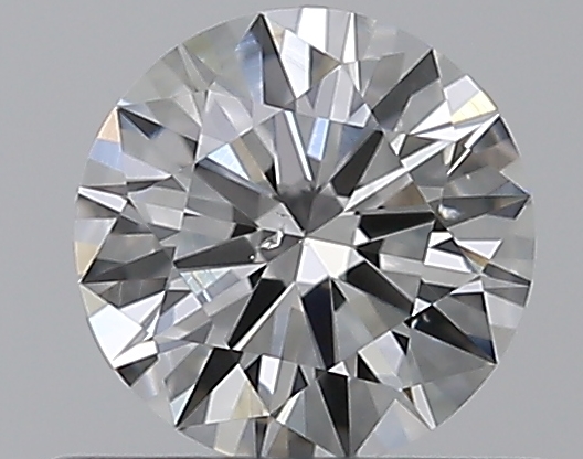 0.46 CaratF-SI1 EX Cut Round Diamond