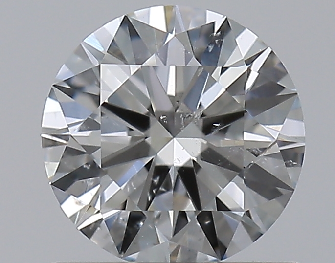 0.7 CaratG-SI2 EX Cut Round Diamond