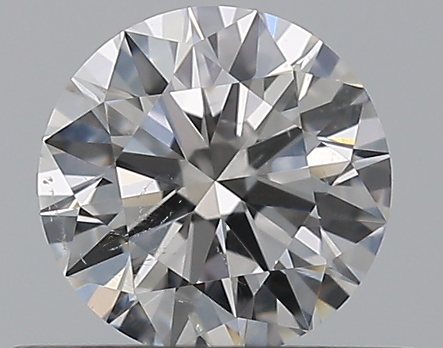 0.47 CaratF-SI2 EX Cut Round Diamond