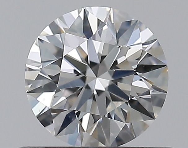 0.5 CaratG-VS2 EX Cut Round Diamond