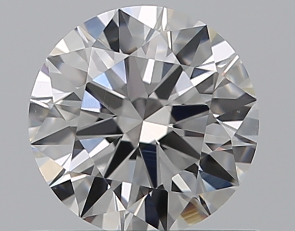 0.7 CaratE-VS2 EX Cut Round Diamond
