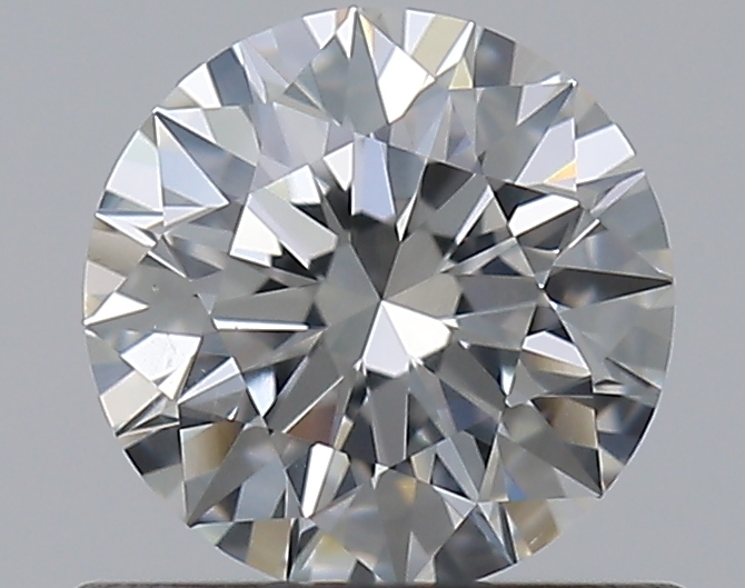 0.66 CaratH-SI1 EX Cut Round Diamond