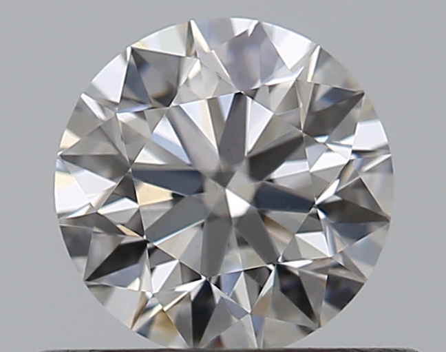 0.42 CaratF-SI1 EX Cut Round Diamond