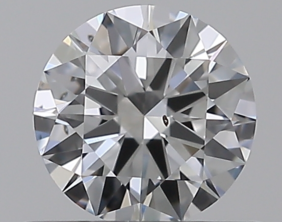 0.46 CaratE-SI1 EX Cut Round Diamond