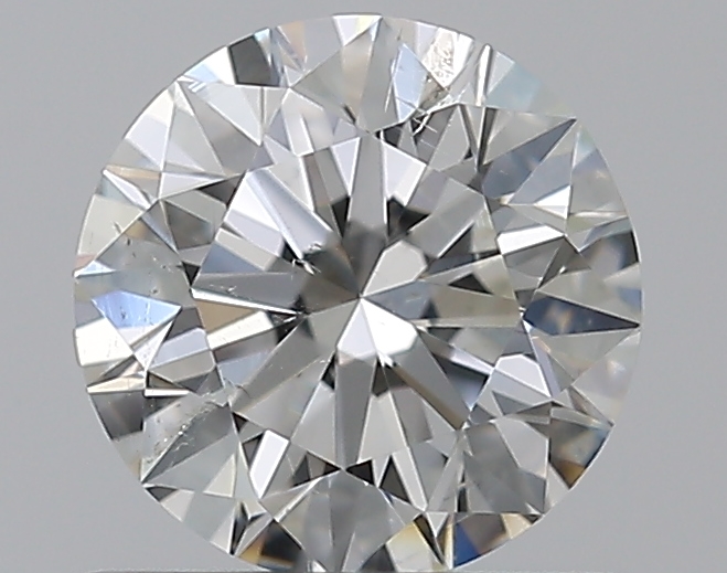 0.7 CaratH-SI2 EX Cut Round Diamond
