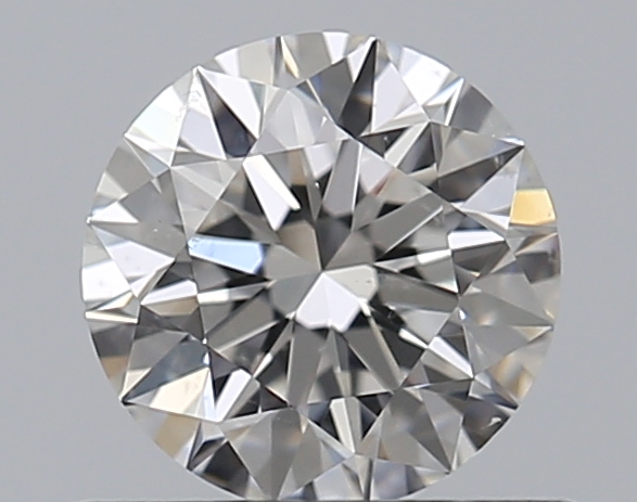 0.5 CaratF-SI1 EX Cut Round Diamond