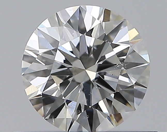 0.51 CaratI-SI1 EX Cut Round Diamond
