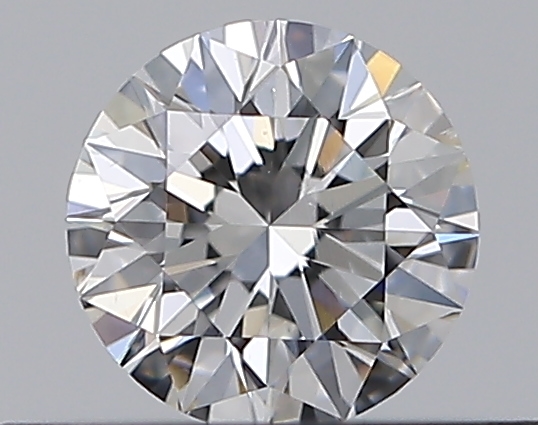0.3 CaratF-SI1 EX Cut Round Diamond