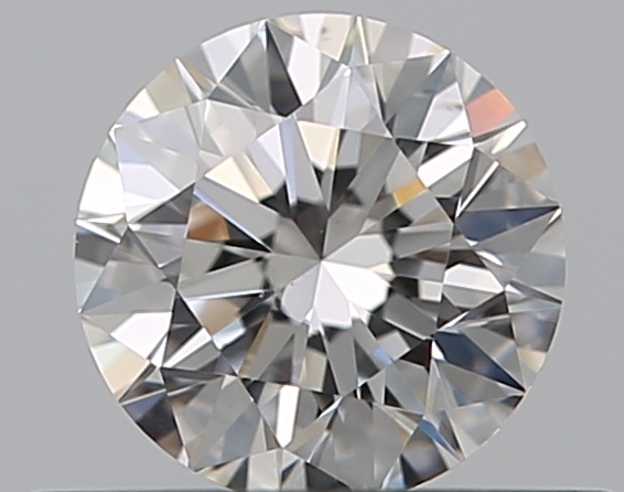0.43 CaratF-SI1 EX Cut Round Diamond