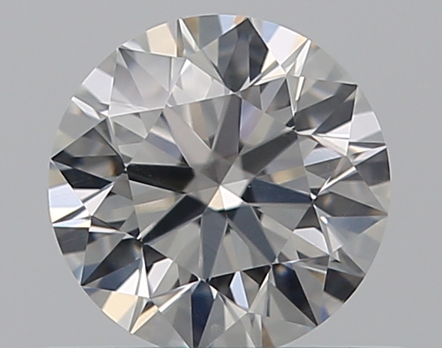 0.58 CaratF-SI1 EX Cut Round Diamond