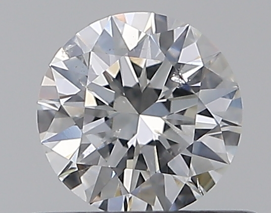 0.48 CaratF-SI2 EX Cut Round Diamond