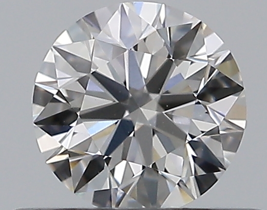0.38 CaratF-VS2 EX Cut Round Diamond