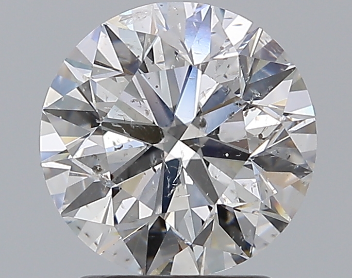 2.01 CaratF-SI2 EX Cut Round Diamond