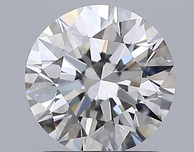 1.2 CaratG-SI1 EX Cut Round Diamond