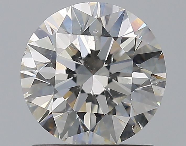 1.29 CaratJ-SI2 EX Cut Round Diamond