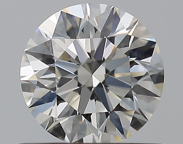 0.7 CaratI-VS2 EX Cut Round Diamond