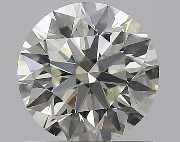0.9 CaratL-VS1 EX Cut Round Diamond