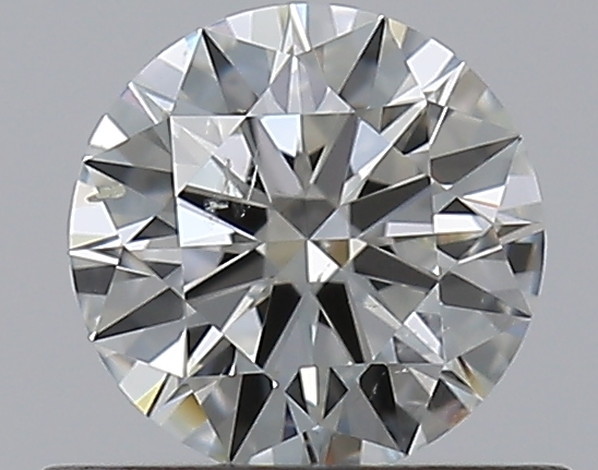 0.5 CaratJ-SI2 EX Cut Round Diamond