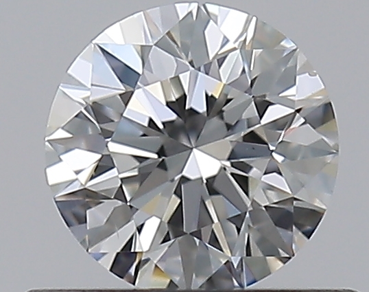 0.5 CaratG-VS2 EX Cut Round Diamond