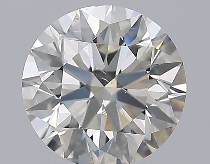 1.51 CaratJ-SI2 EX Cut Round Diamond