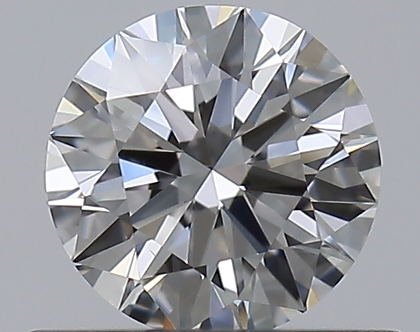 0.5 CaratF-VS1 EX Cut Round Diamond