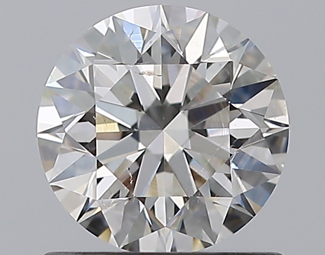 0.9 CaratH-SI2 EX Cut Round Diamond