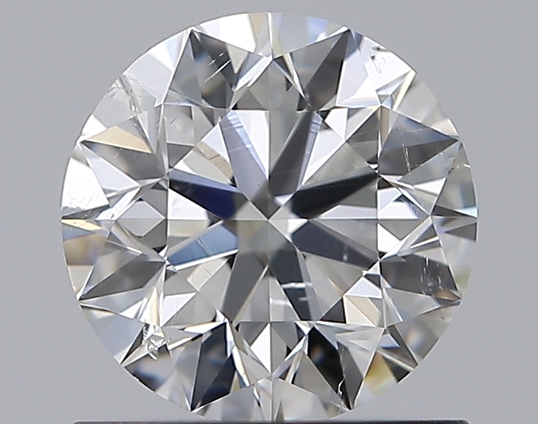 0.9 CaratH-SI2 EX Cut Round Diamond