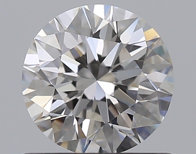 0.65 CaratG-VVS2 EX Cut Round Diamond