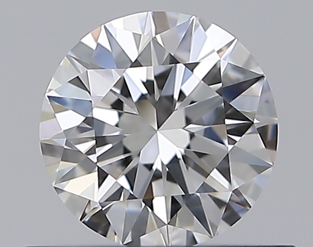 0.5 CaratF-VVS2 EX Cut Round Diamond