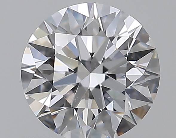 0.5 CaratD-SI1 EX Cut Round Diamond