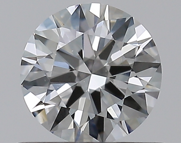 0.5 CaratF-VS1 EX Cut Round Diamond