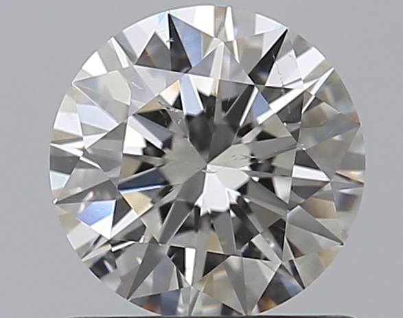 0.73 CaratH-SI2 EX Cut Round Diamond
