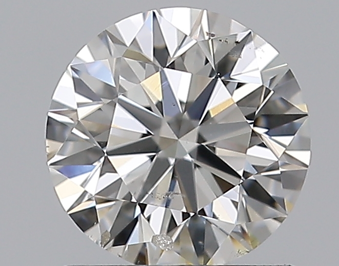 0.9 CaratH-SI2 EX Cut Round Diamond