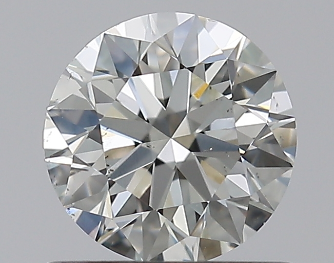 0.7 CaratJ-SI1 EX Cut Round Diamond