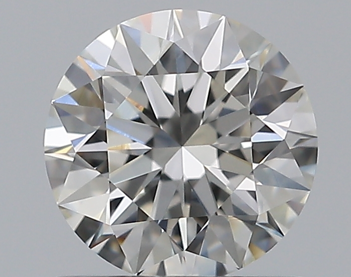 0.76 CaratH-SI1 EX Cut Round Diamond