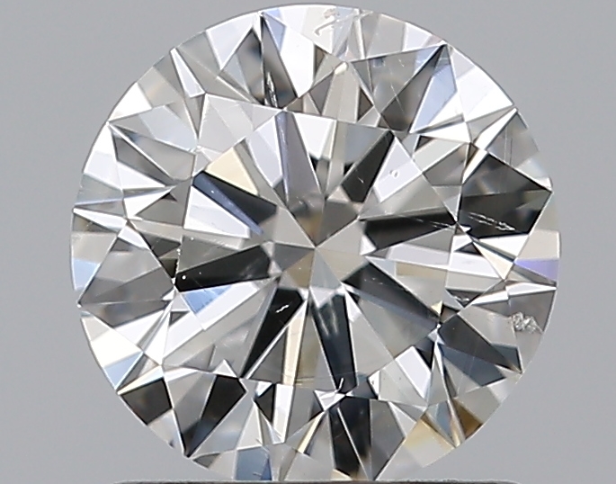1 CaratH-SI2 EX Cut Round Diamond