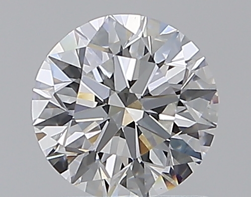 0.96 CaratF-VS1 EX Cut Round Diamond