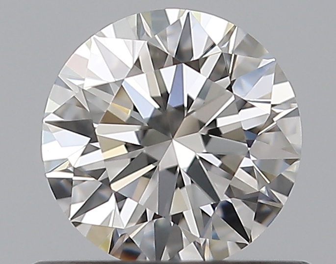 0.5 CaratF-VVS1 EX Cut Round Diamond