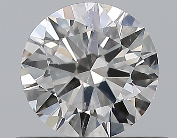 0.5 CaratH-SI2 EX Cut Round Diamond