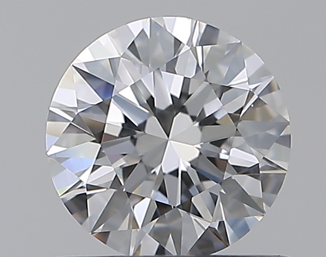 0.67 CaratE-VS1 EX Cut Round Diamond