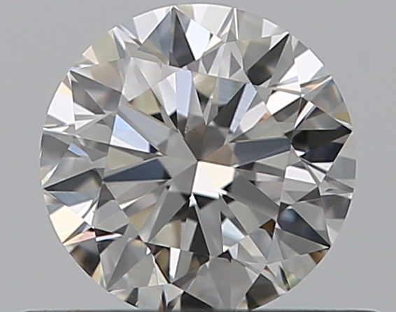 0.5 CaratG-VS2 EX Cut Round Diamond