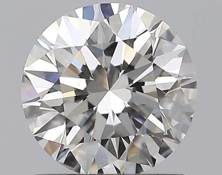 0.9 CaratH-VS2 EX Cut Round Diamond